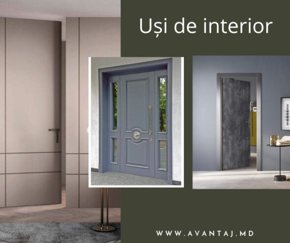 UȘI DE INTERIOR – ELEGANȚĂ ȘI FUNCȚIONALITATE