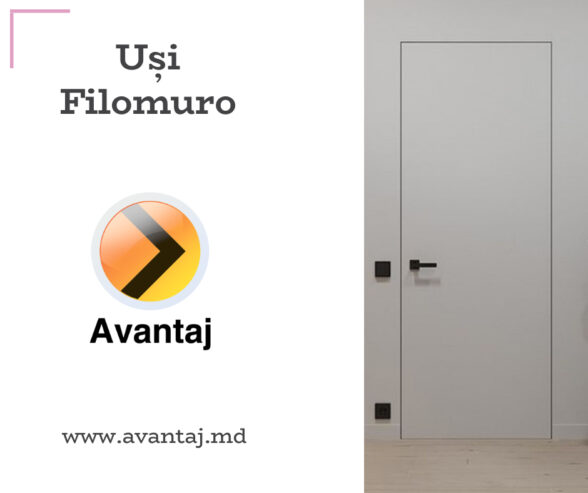 Uși Filomuro – Design minimalist și integrare perf