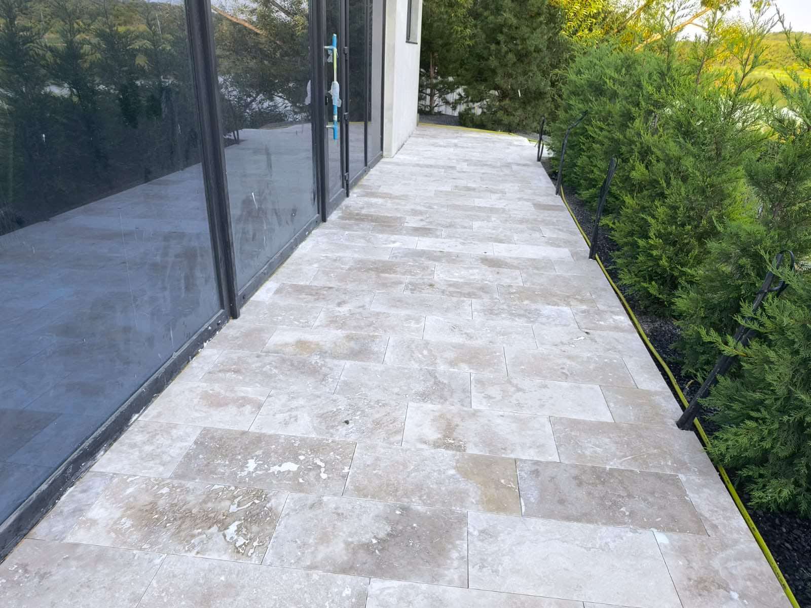 Travertin, pavaj din piatra naturala, травертин