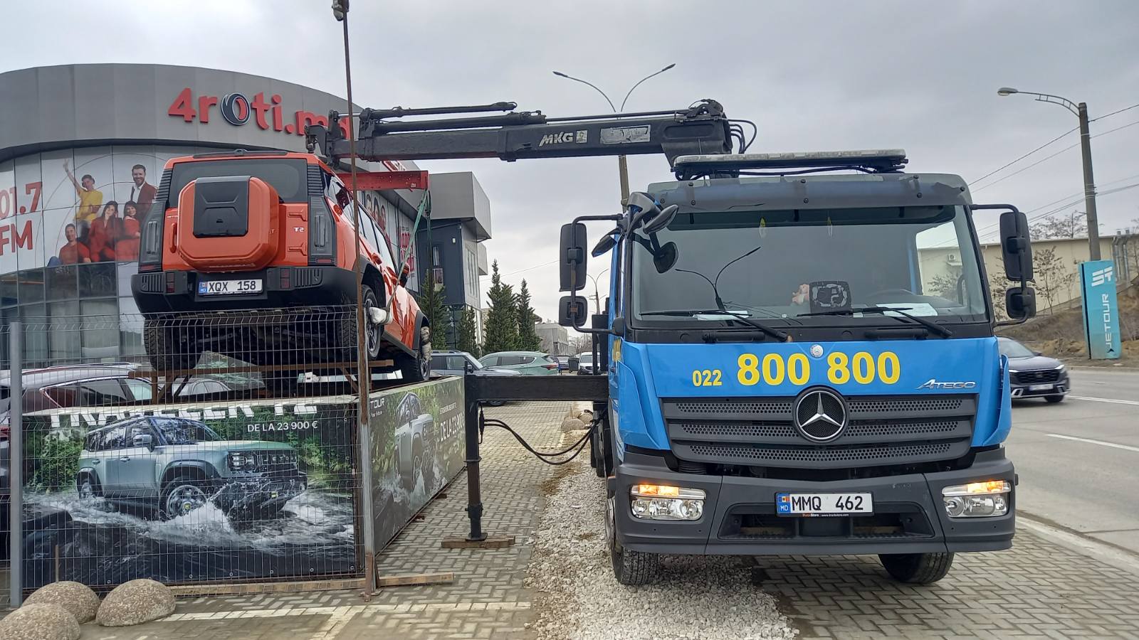 Evacuator Manipulator Chisinau