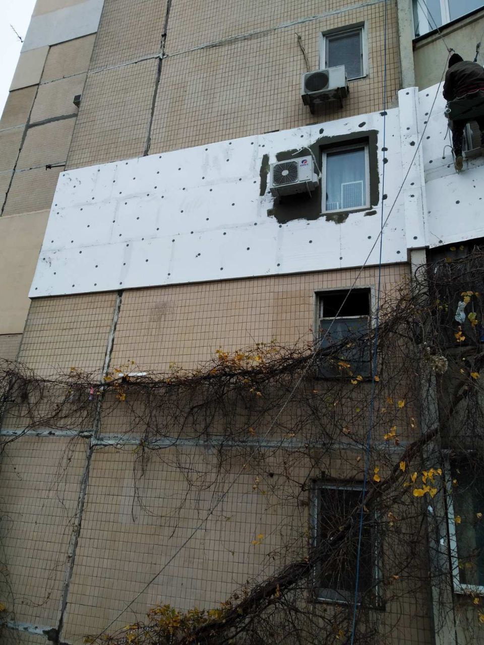 Утепление стен