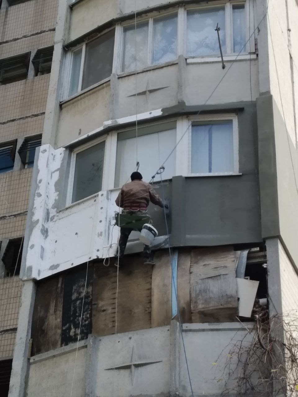 Утепление стен