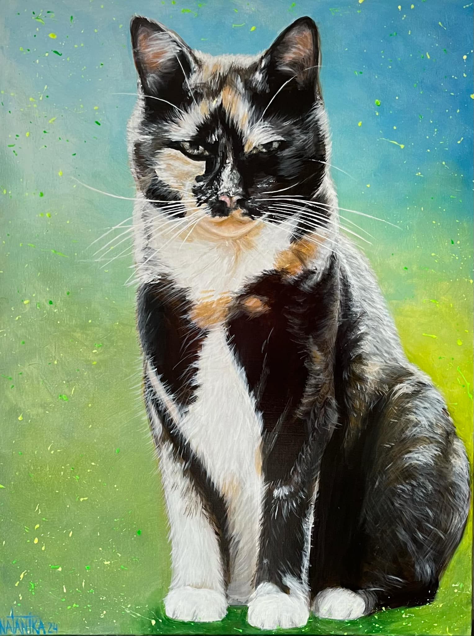 Лучший подарок! Портрет по фотографии (Акрил)