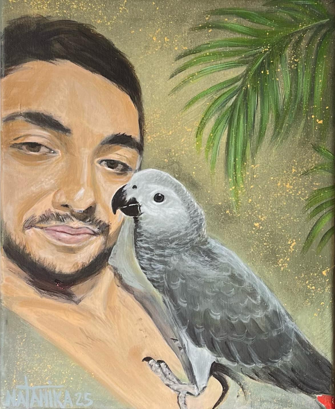 Лучший подарок! Портрет по фотографии (Акрил)