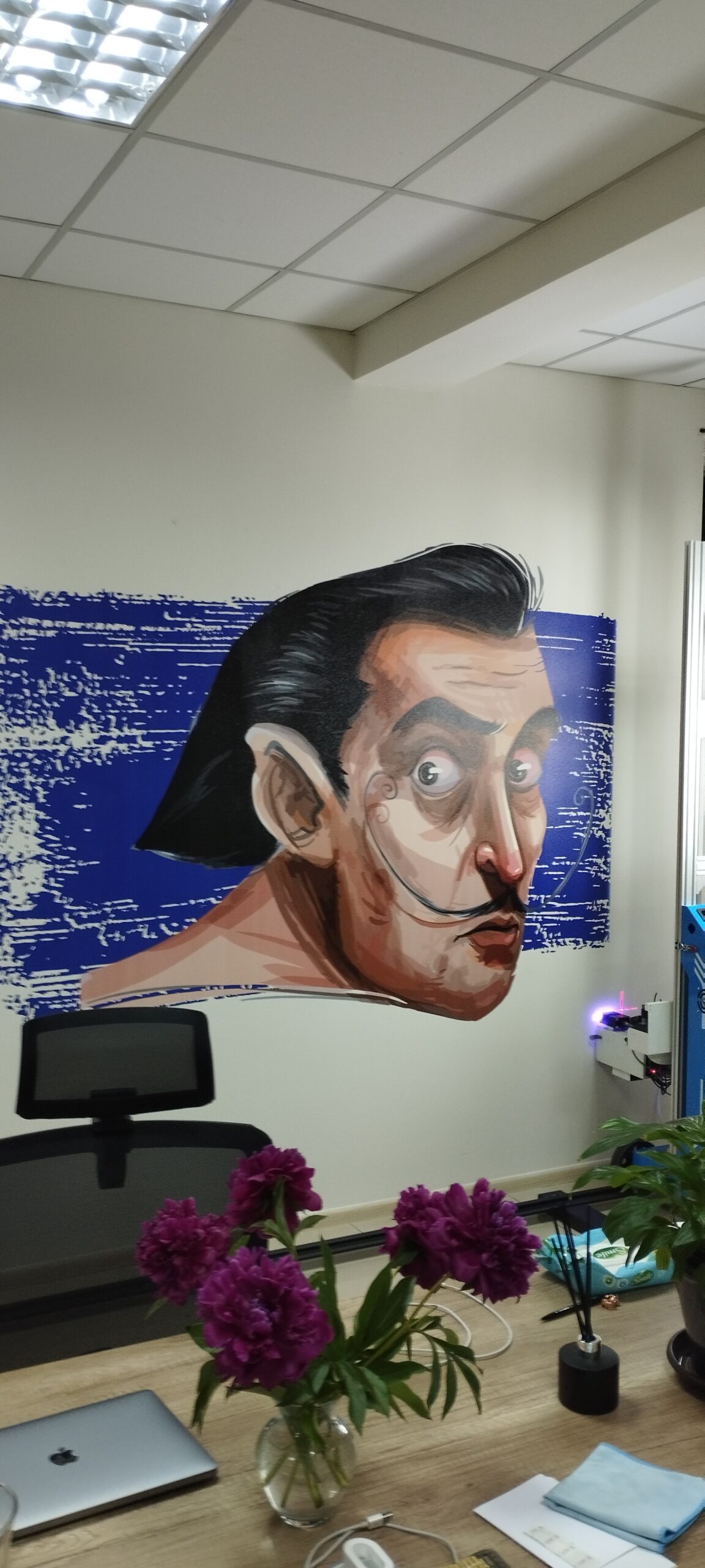 Дизайнерская роспись стен от wallprint.md