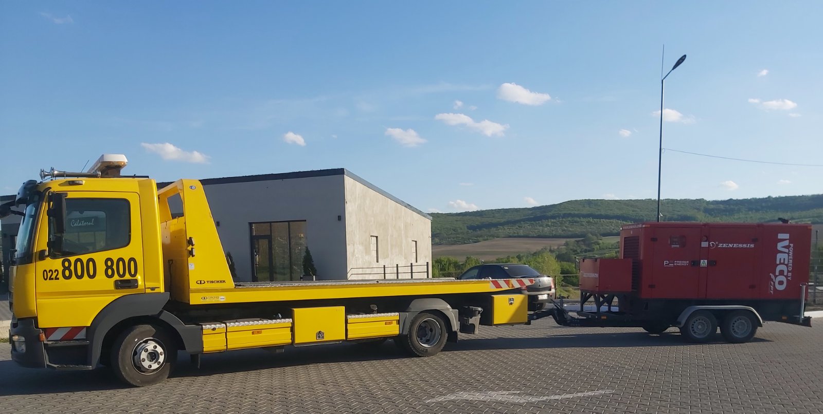 Evacuator cu manipulator манипулятор 24/24