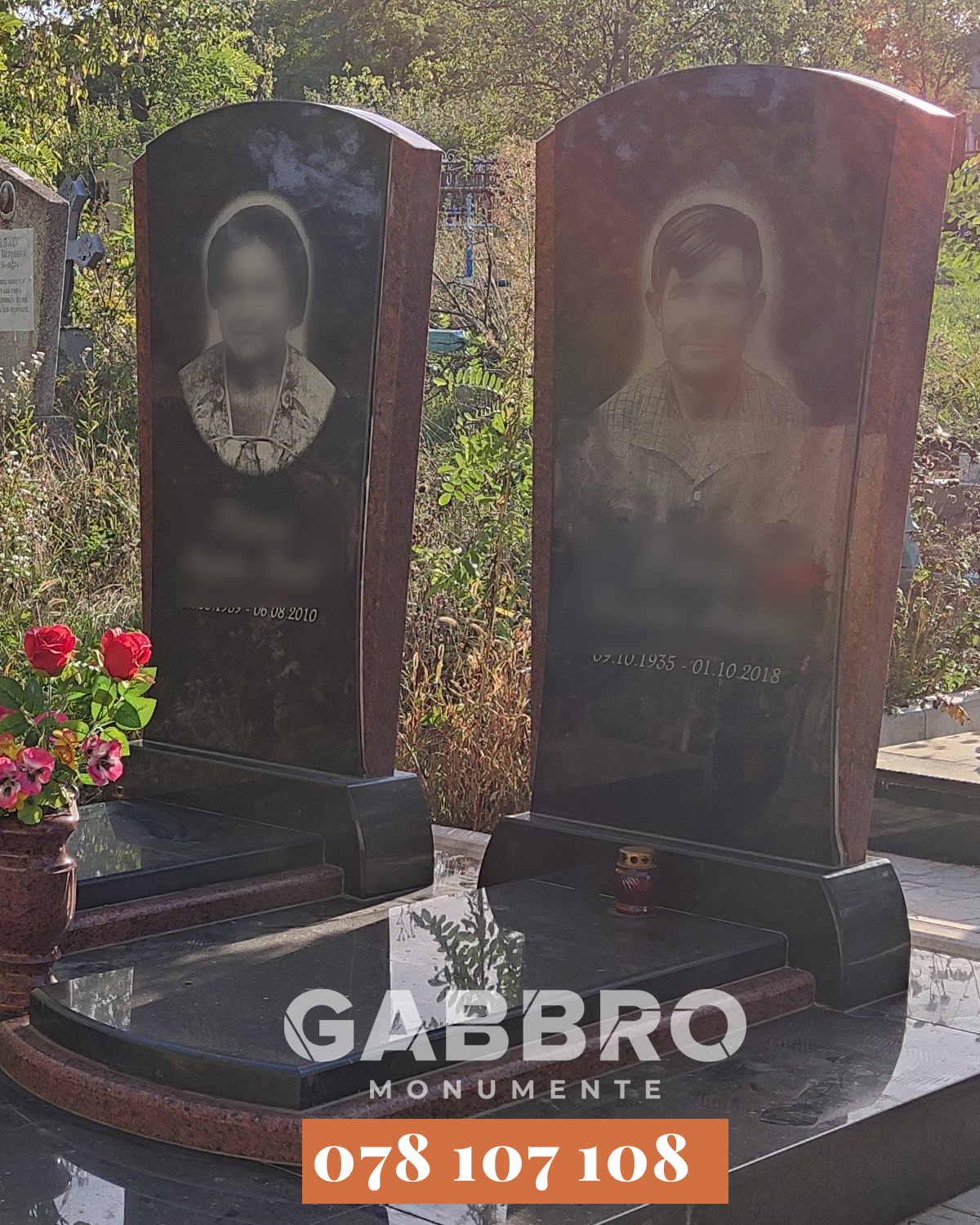 Monumente funerare din granit