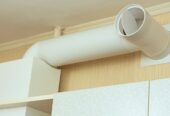 УСТАНОВКА КУХОННОЙ ВЫТЯЖКИ ВЕНТИЛЯЦИИ НАД ПЛИТОЙ Н