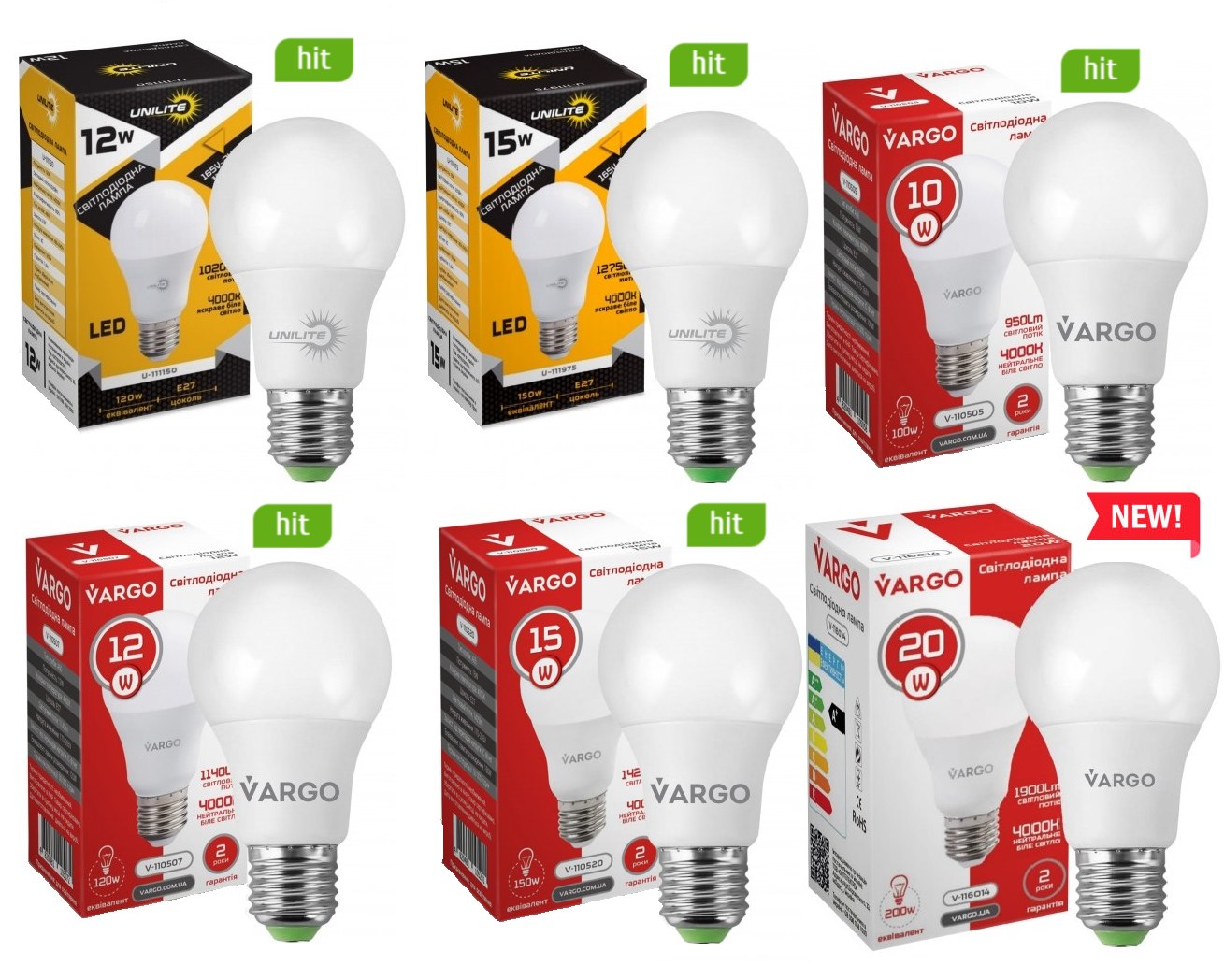 💡Качественные светодиодные LED лампы. Becuri LED