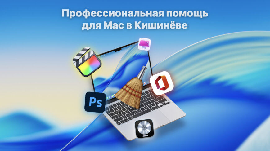 Помощь с Mac, установка программ, reparații Mac