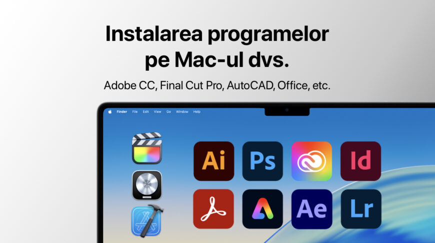 Помощь с Mac, установка программ, reparații Mac