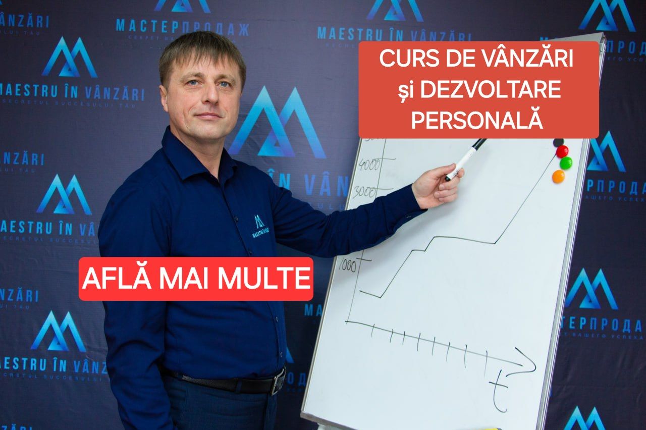 CURSURI DE VÂNZĂRI ȘI DEZVOLTARE PERSONALĂ