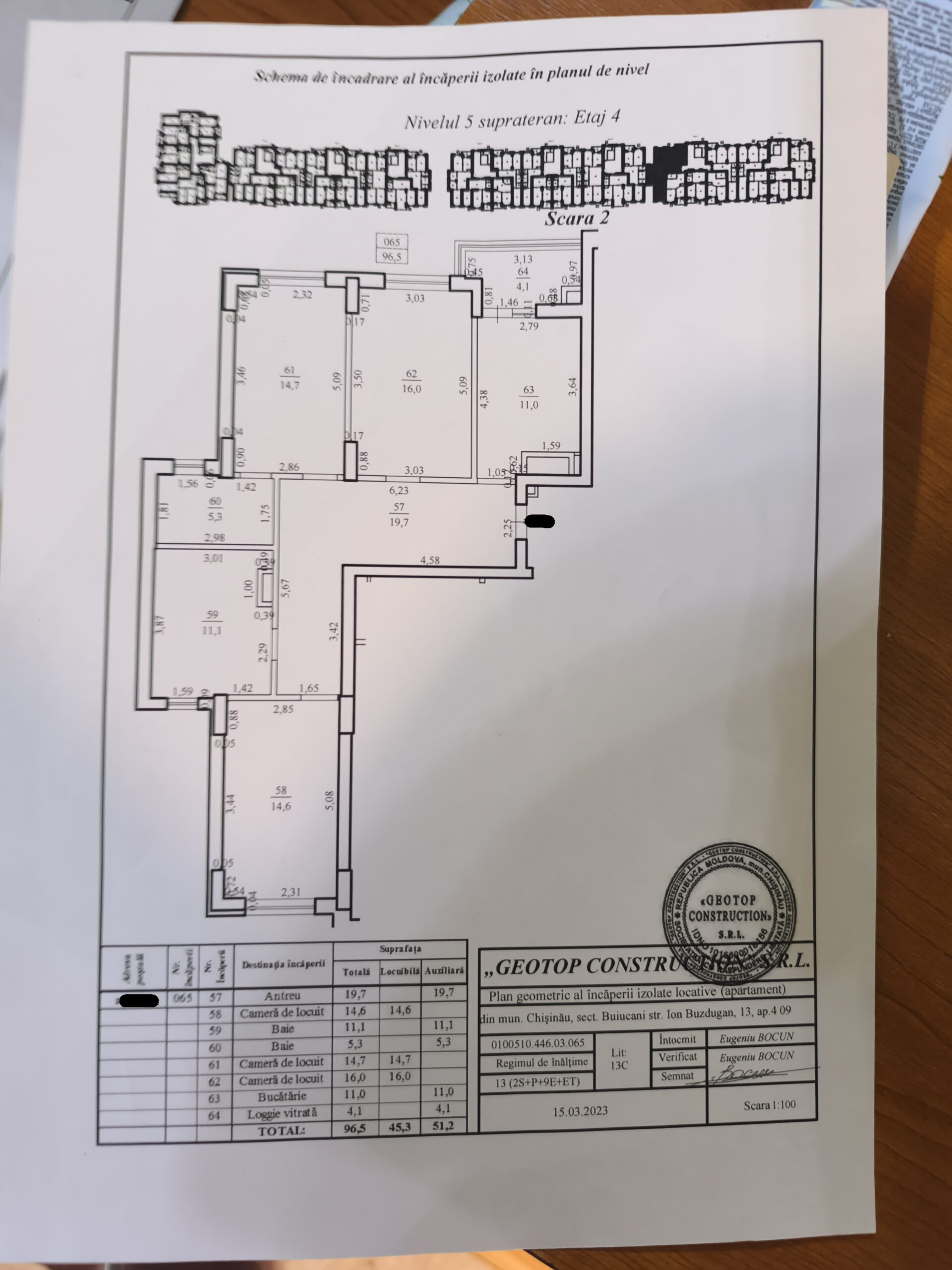 Apartament de vinzare