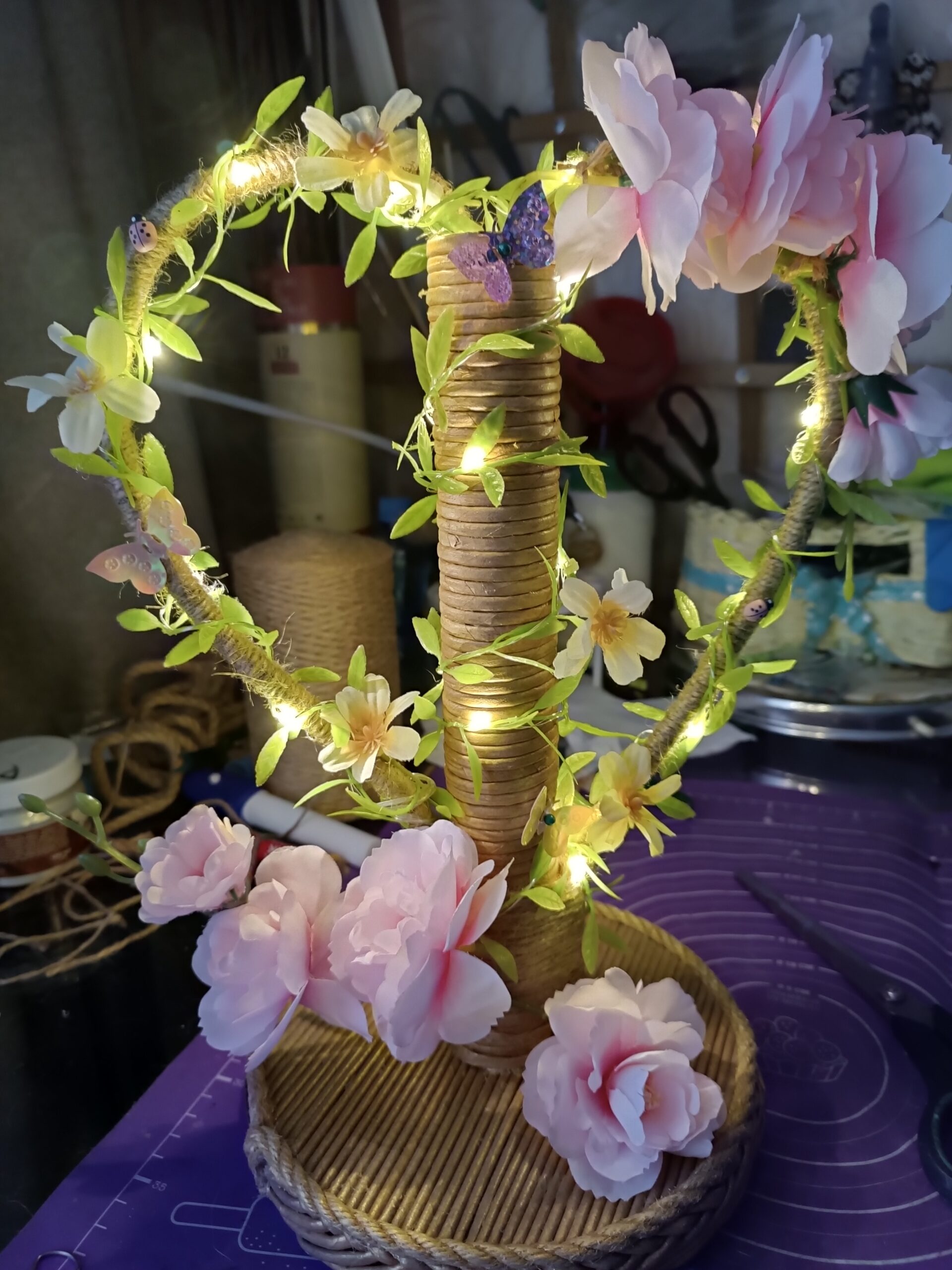 Ночник безопасный ручной работы.