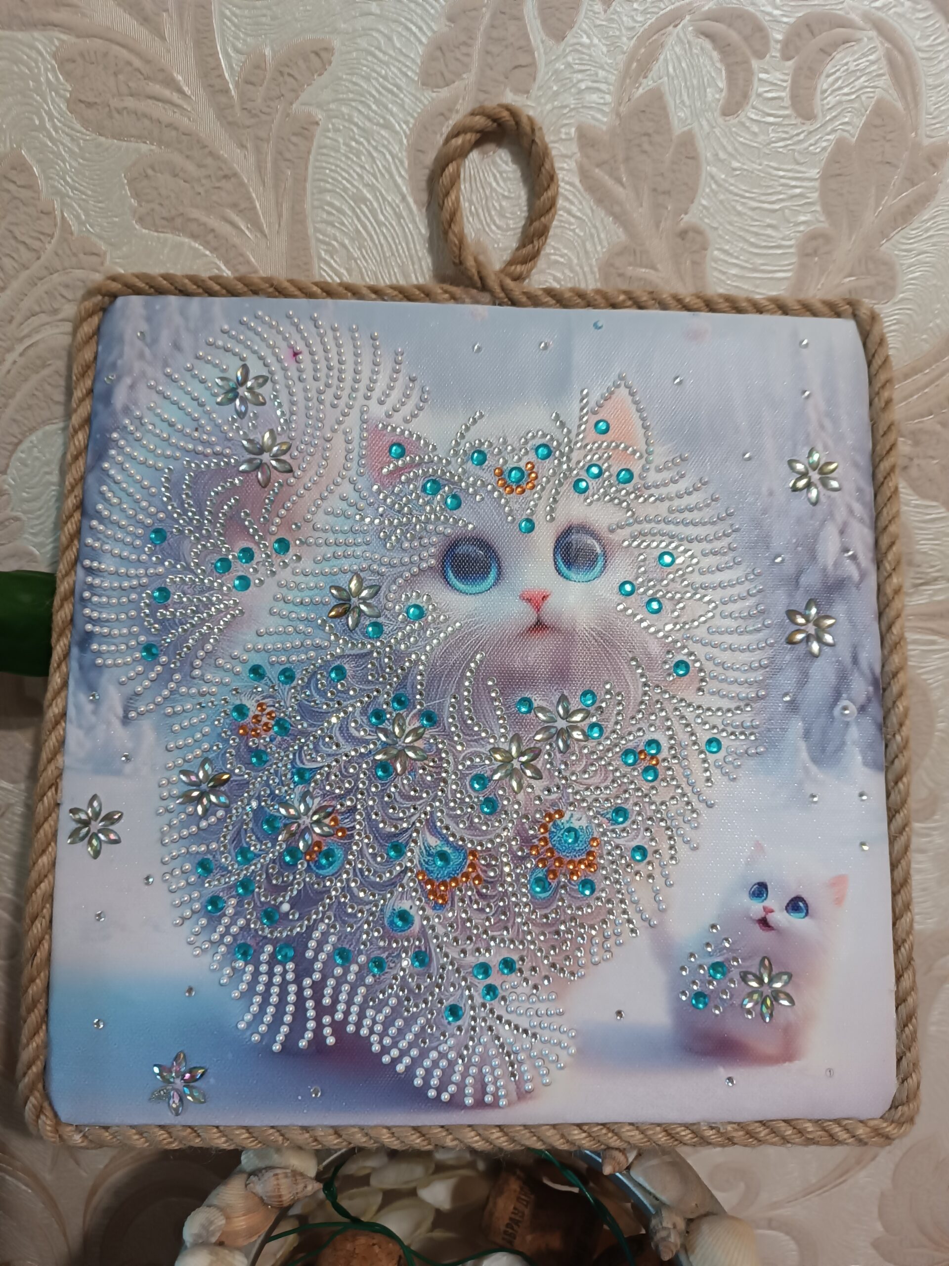 Панно алмазная мозаика. Ручная работа.