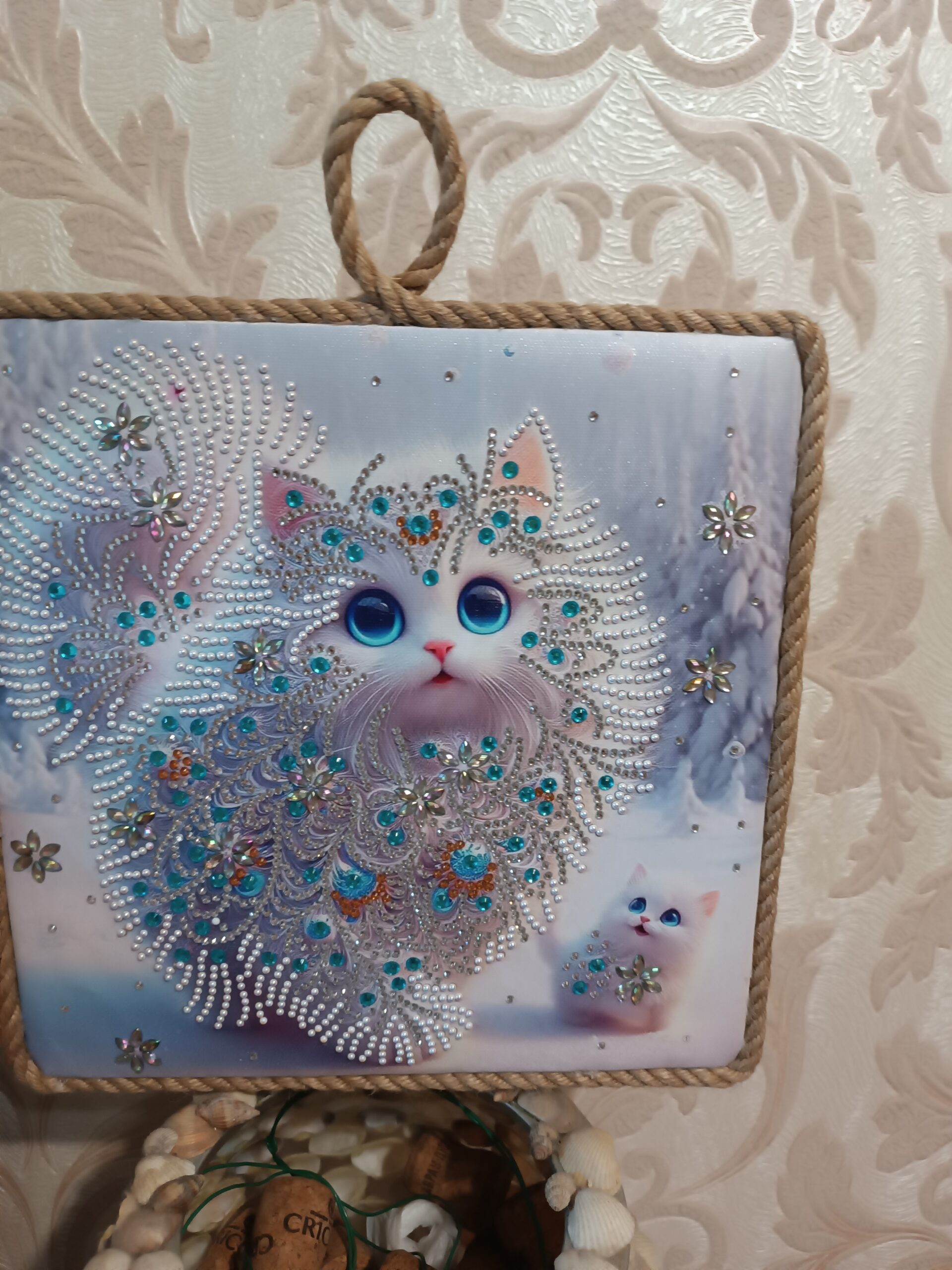 Панно алмазная мозаика. Ручная работа.