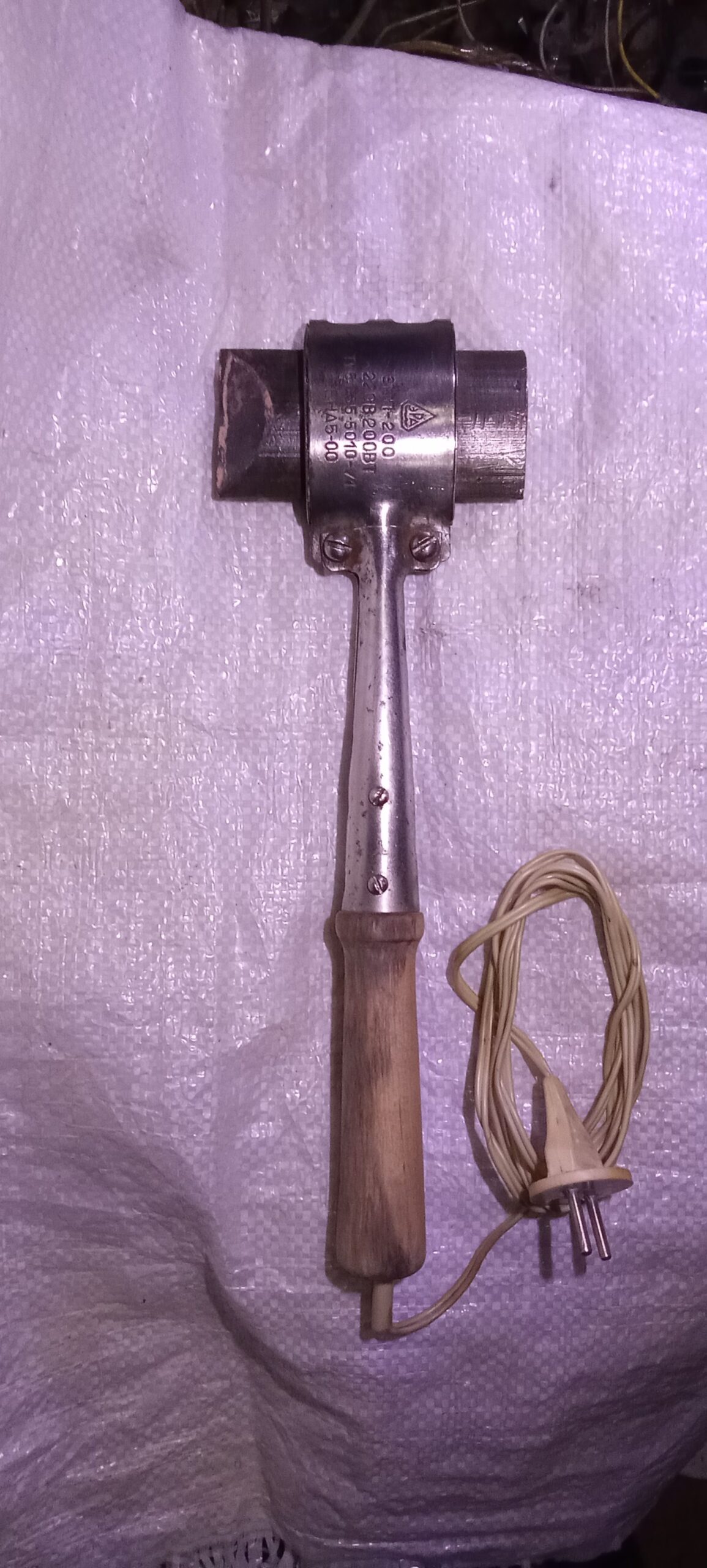 Паяльник молотковый мощный. СССР