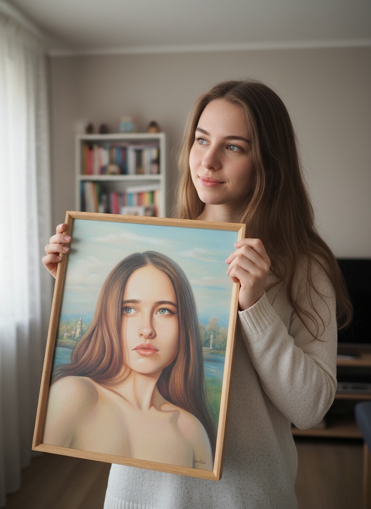 Portrete la comandă. Портреты на заказ