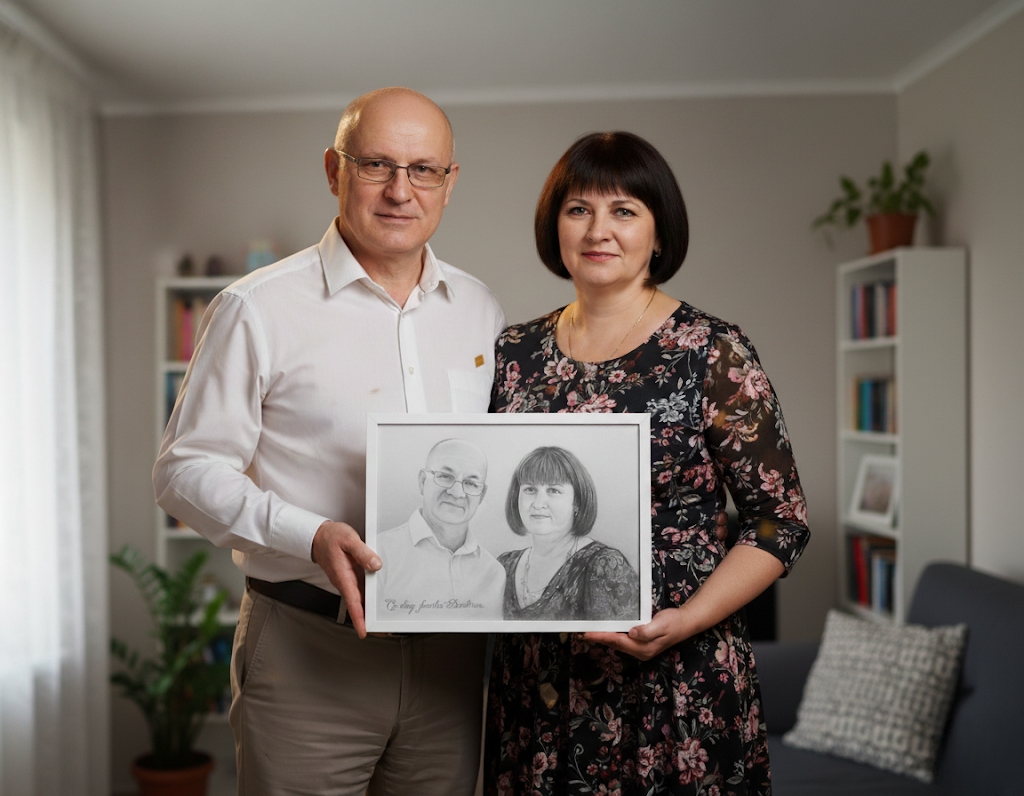 Portrete la comandă. Портреты на заказ