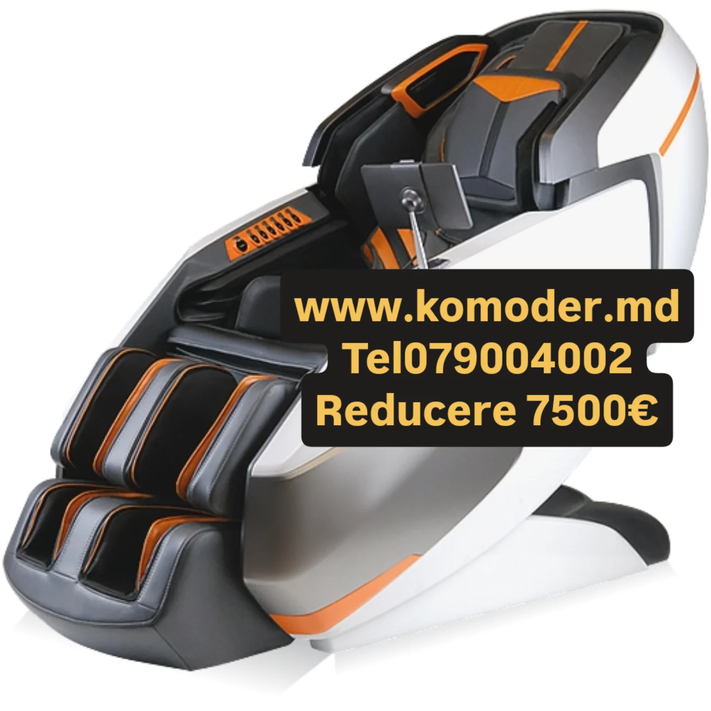 Primul pe piața Moldovei cu fotolii de masaj