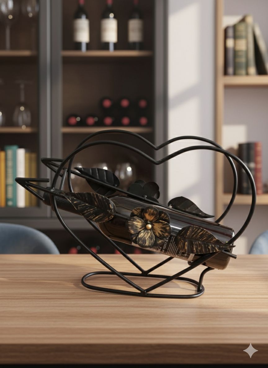 Подставка для вина — стиль и любовь.