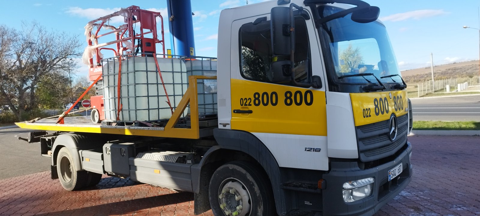 Evacuator 24/7 în toată Moldova