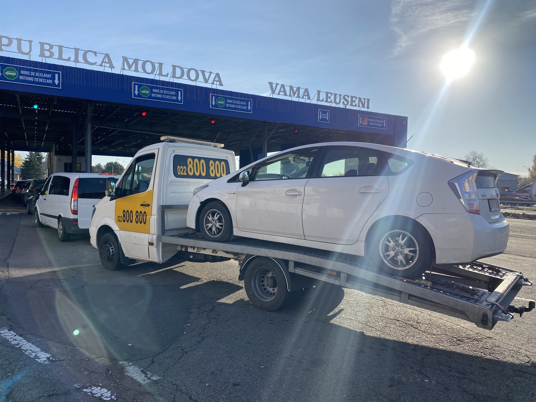 Evacuator 24/7 în toată Moldova