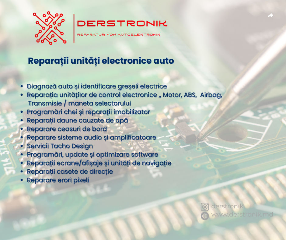 Reparație unitate de control motor