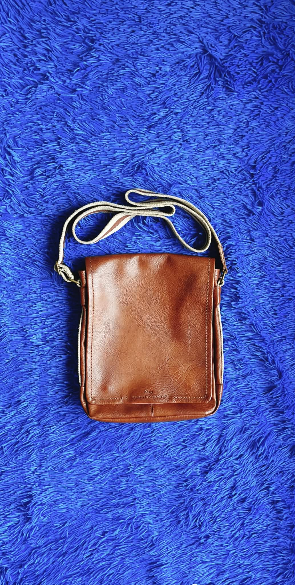 Кожаная сумка «Tom Tailor». состояние новой