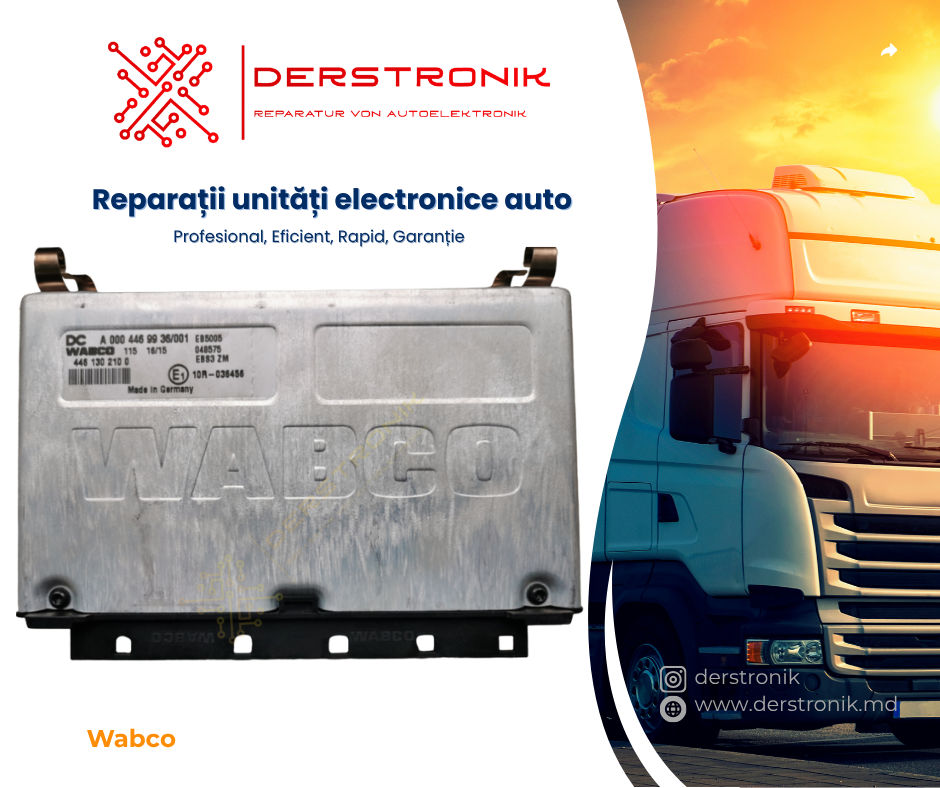 Reparație unitate de control EBS / WABCO