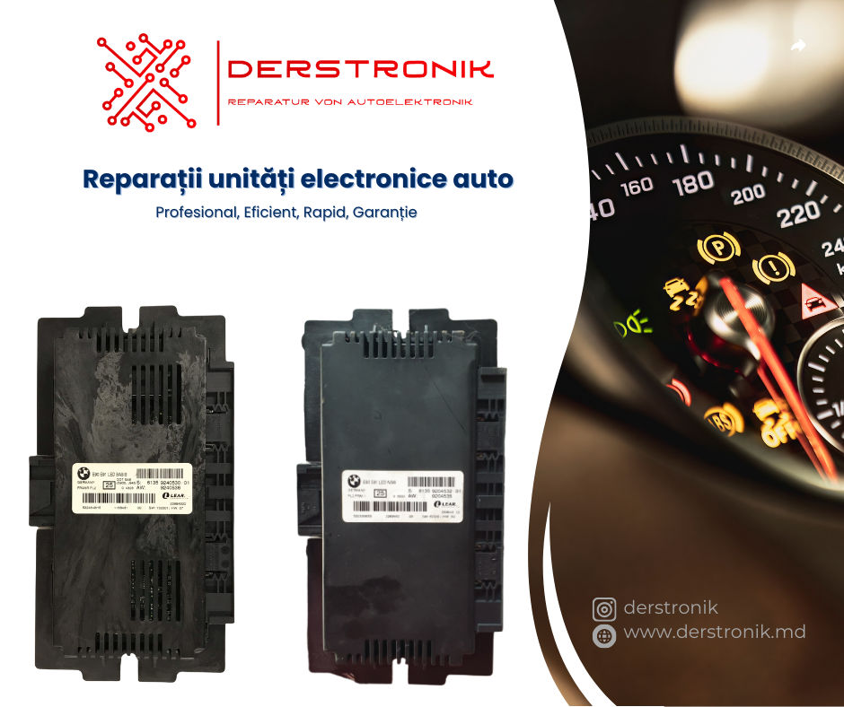 Reparație module FRM2 / FRM3 – BMW E90 / E91 / E92
