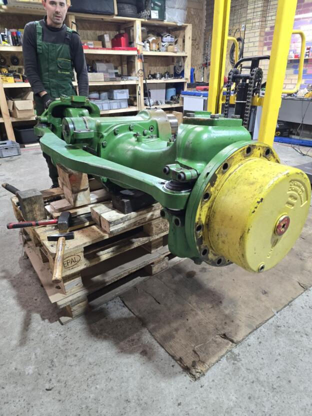 Ремонт мостов для тракторов john deere