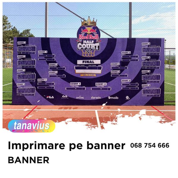 Tipar banere, baner oracal. Format Mare