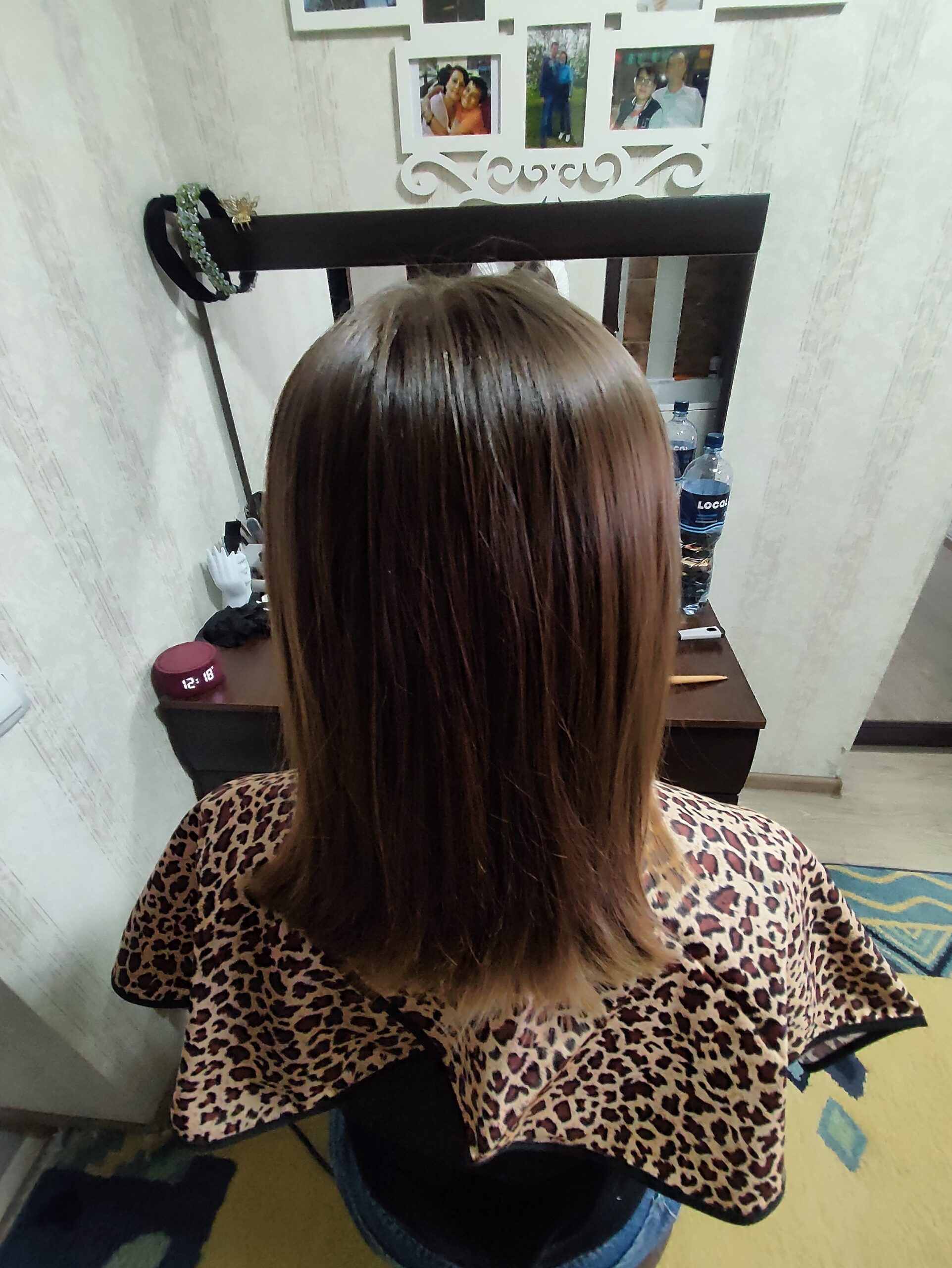 Выпрямления волос кератином