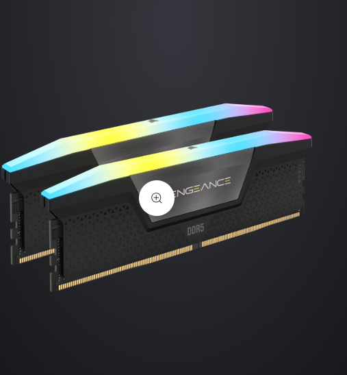 VENGEANCE® RGB 32GB (2x16GB) DDR5 DRAM 7200MT/s CL