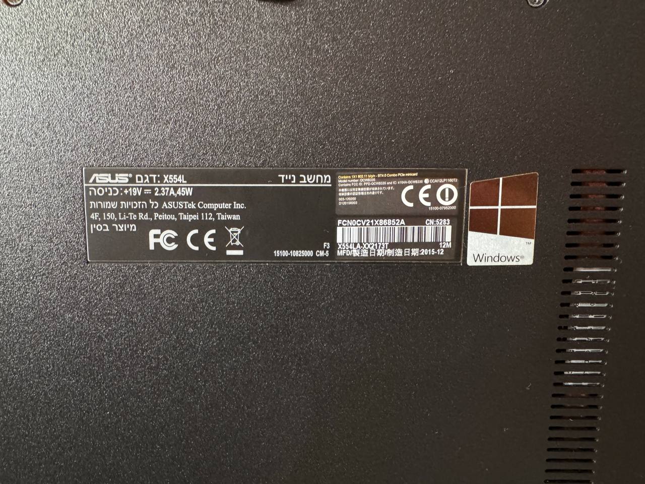 Vând 4 Laptopuri: Acer și asus (Modele variate)