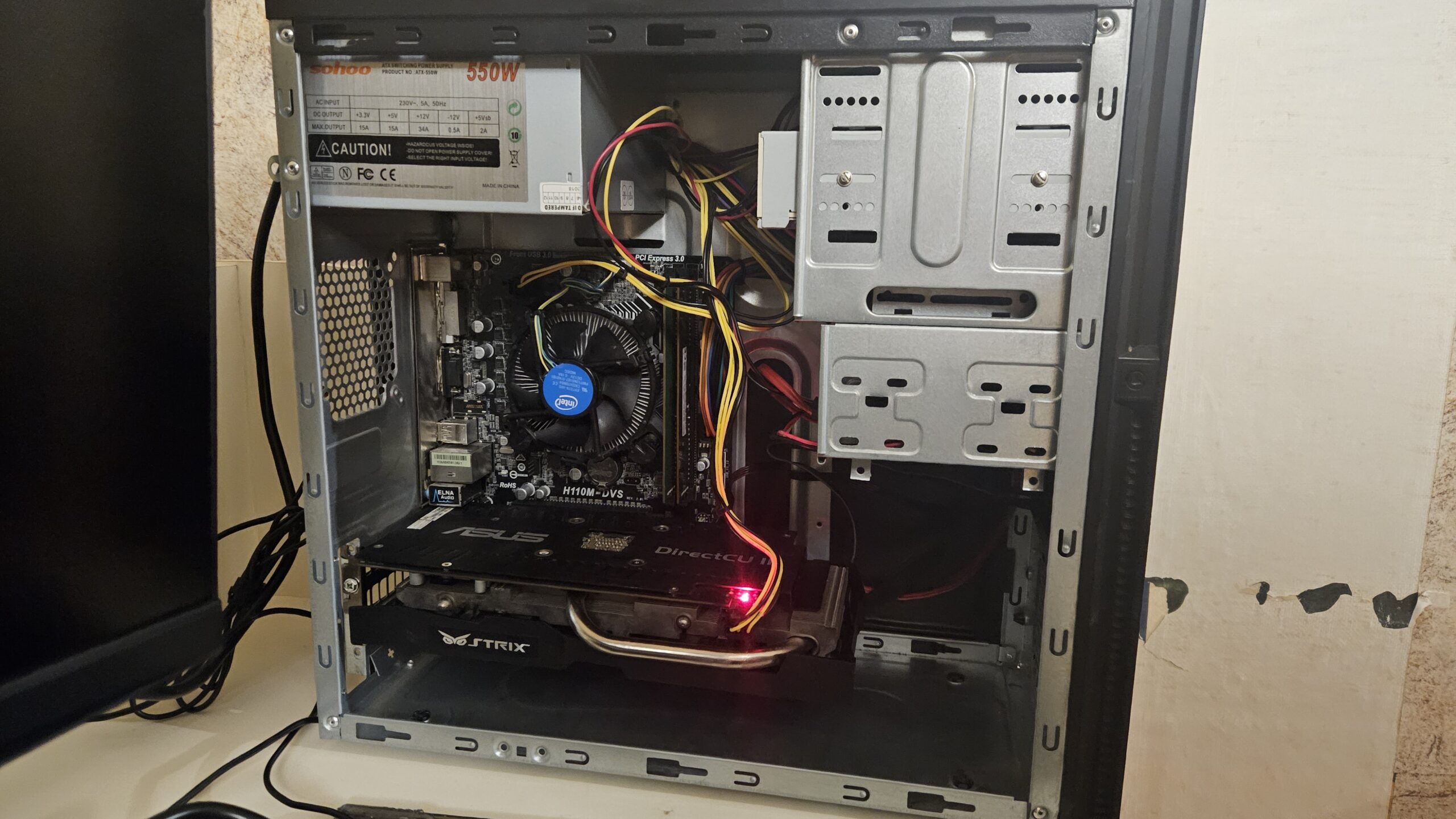 Игровой ПК Full HD / i5 / 16GB RAM / SSD 500GB /