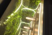 Masă LED cu efect Infinity Mirror