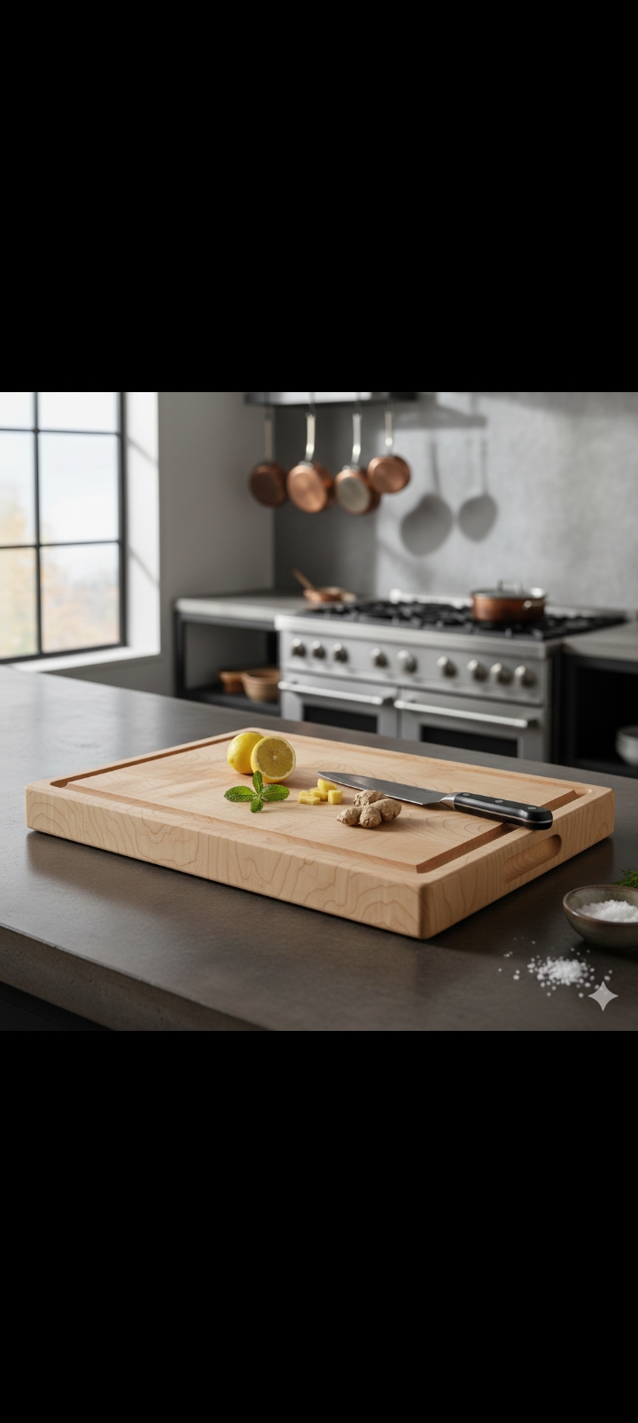 Tocator din lemn masiv-Handmade