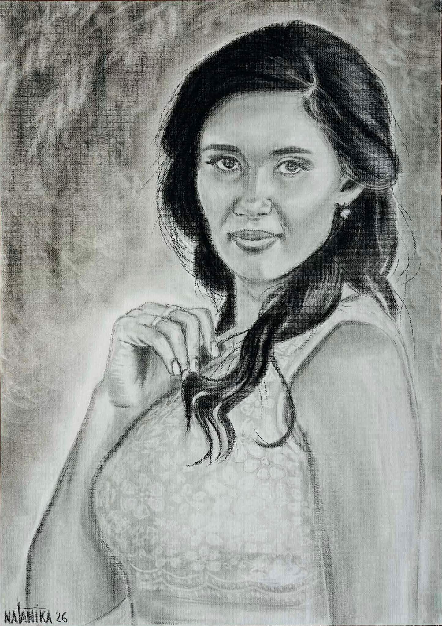 Портрет Любимой к 8 Марта