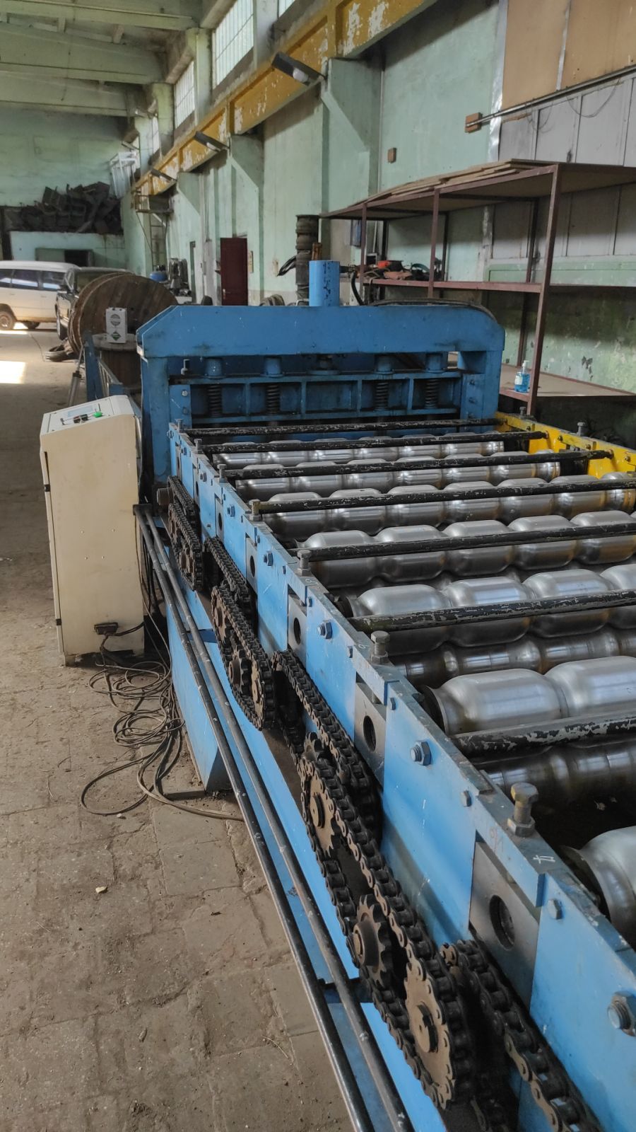 Станок по производству профнастила и металлочерепи