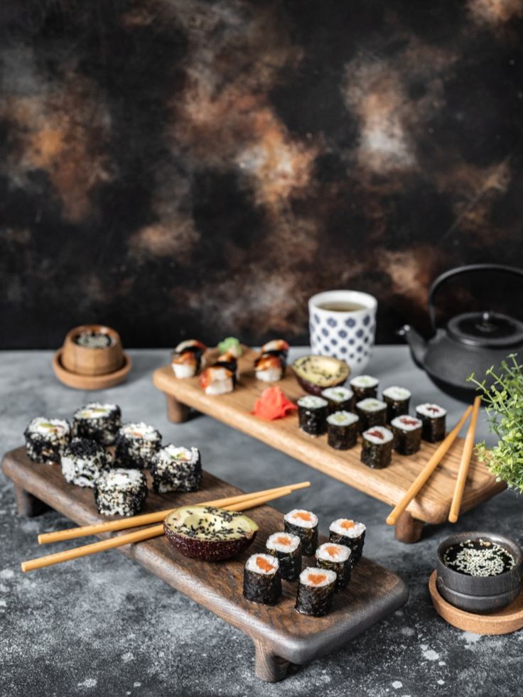 🌊 Platou din lemn masiv cu inserție de rășină epo