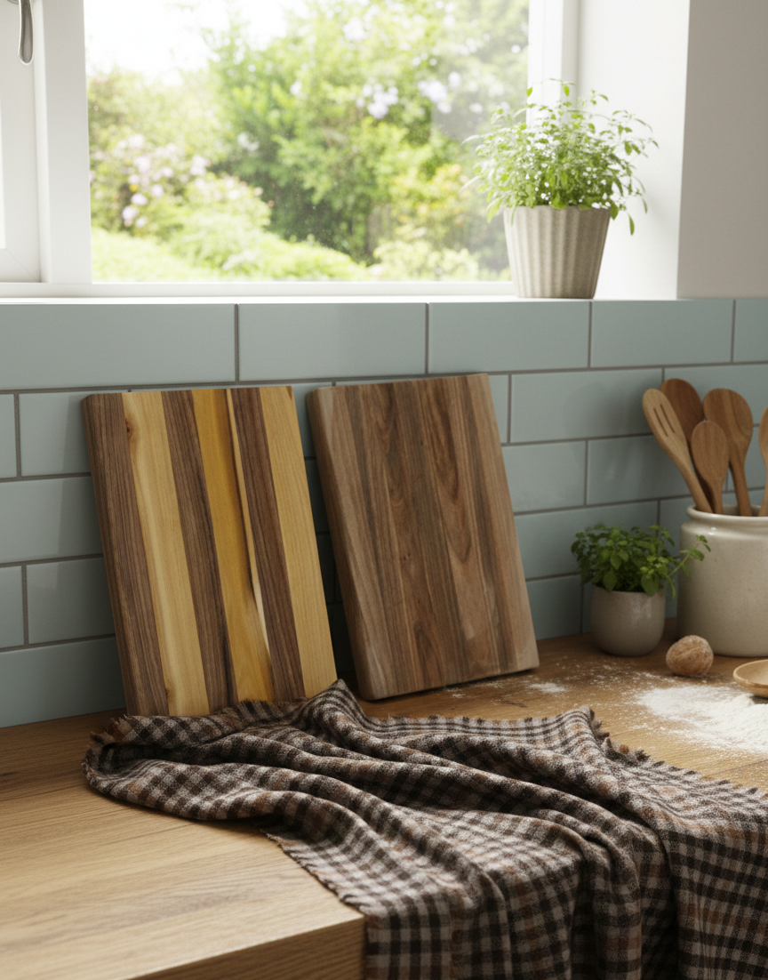 Tocator din lemn masiv-Handmade