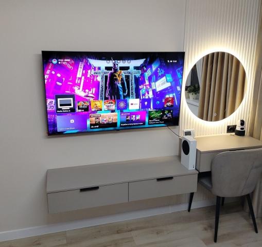 УСТАНОВКА МОНТАЖ КРОНШТЕЙНА КРЕПЛЕНИЯ ТЕЛЕВИЗОРА