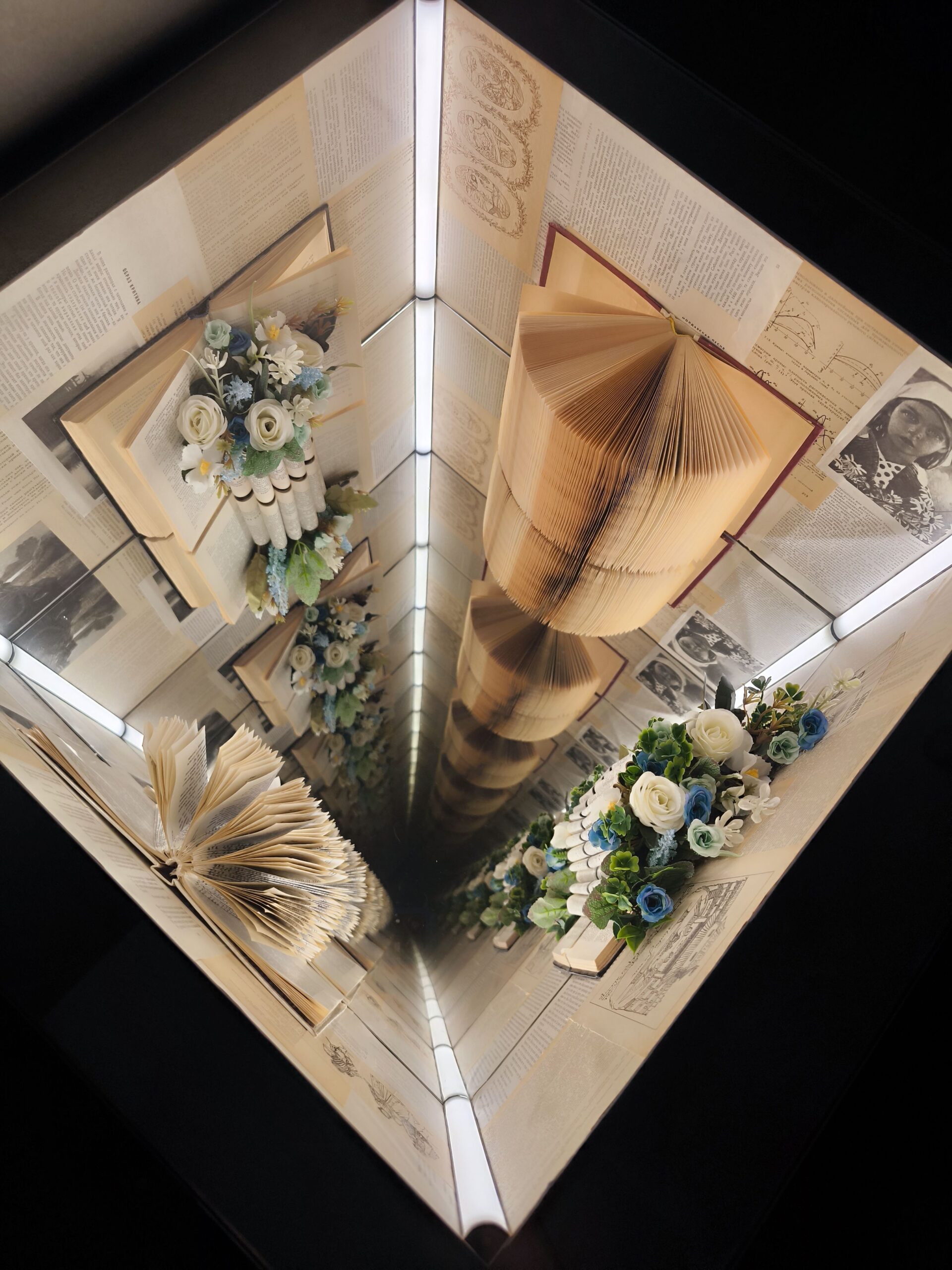 Masă de cafea cu efect infinit