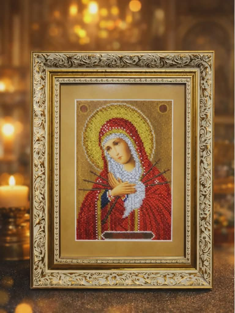 Picturi brodate cu mărgele/Картины вышитые бисером