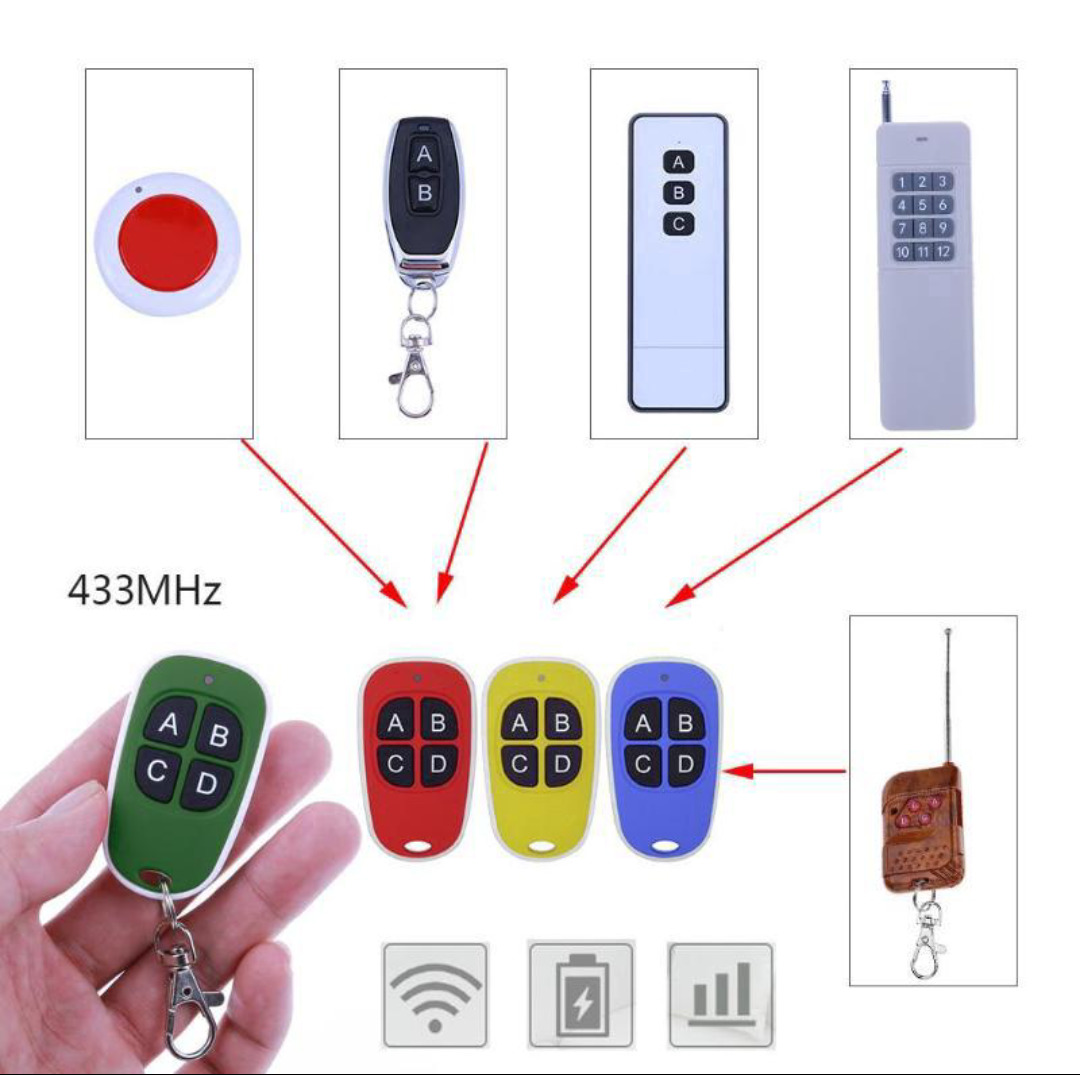 Универсальный Пульт 433 МГц с функцией дистанционн