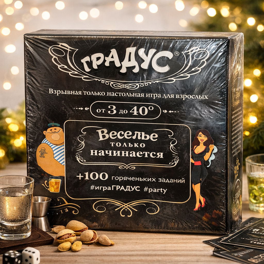Joc de societate „Gradus” (Градус) (18+)