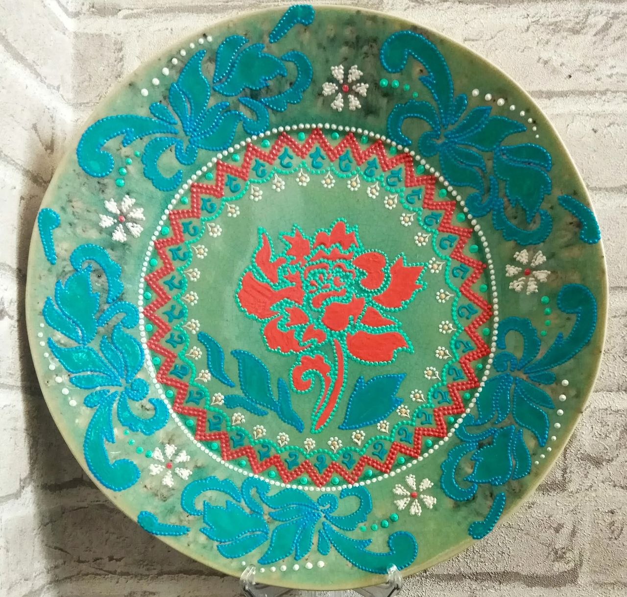 Декоративные тарелки. Ручная роспись