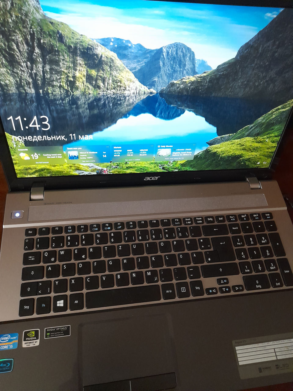 Acer Aspire v3 771g Nvidia 630m